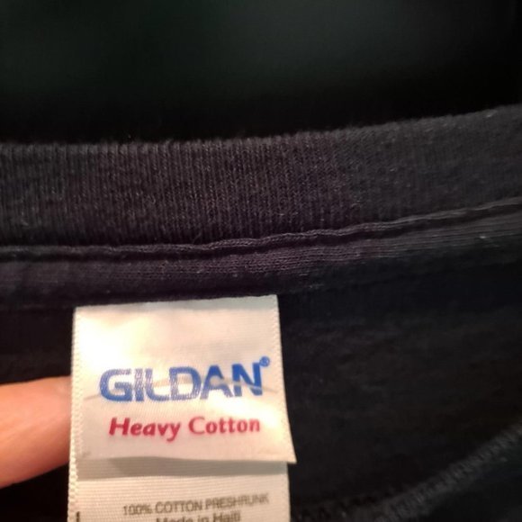 BRECKENRIDGE Black Tee Size‎ Large - Picture 3 of 4